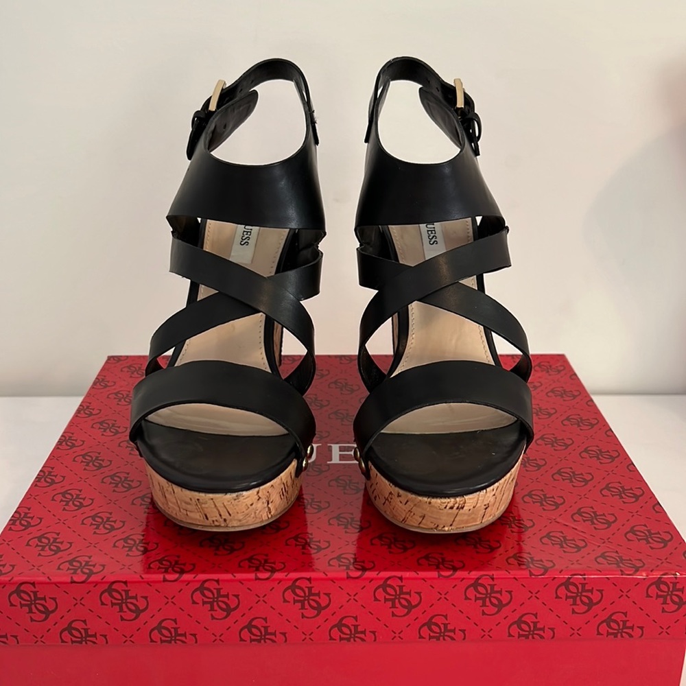 GUESS Platform Sandals - Picture 2 of 7